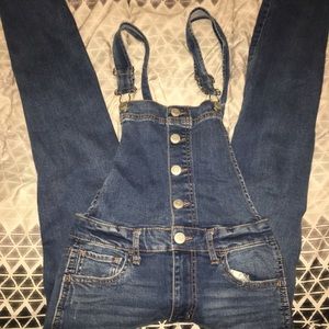 Overall jeans